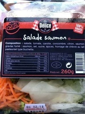 Salade de saumon