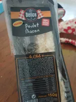 Sandwich triangle poulet bacon
