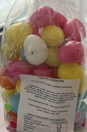 Oeufs acidules