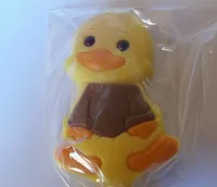 Sucette poussin jaune