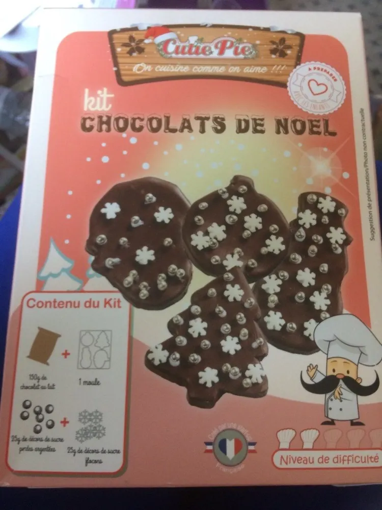Kit chocolat de noel