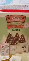 Gâteaux chocolat sapins