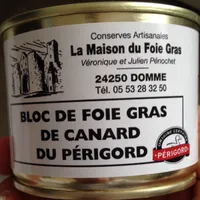 Bloc de foie gras de canard du perigord