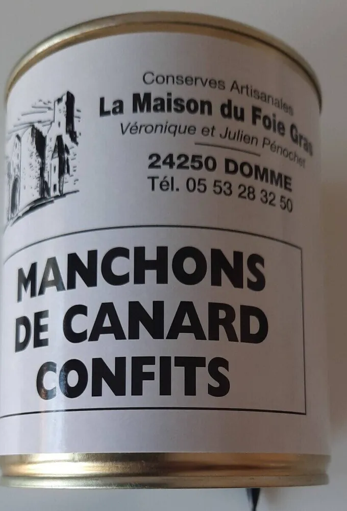 Manchons de confit de canard