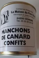 Manchons de confit de canard