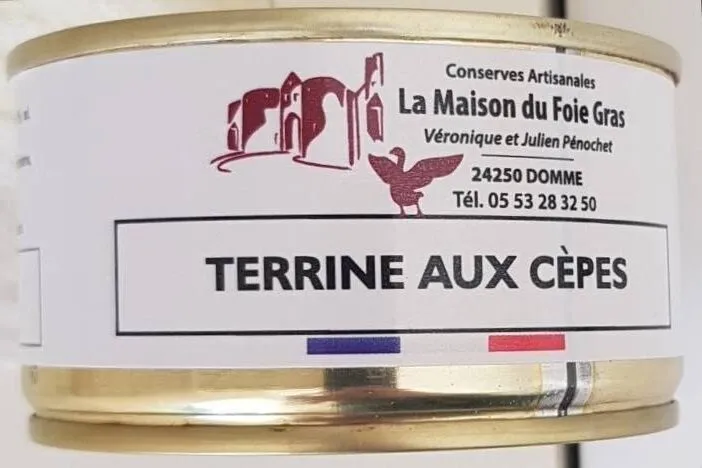 Terrine aux cèpes