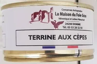 Terrine aux cèpes