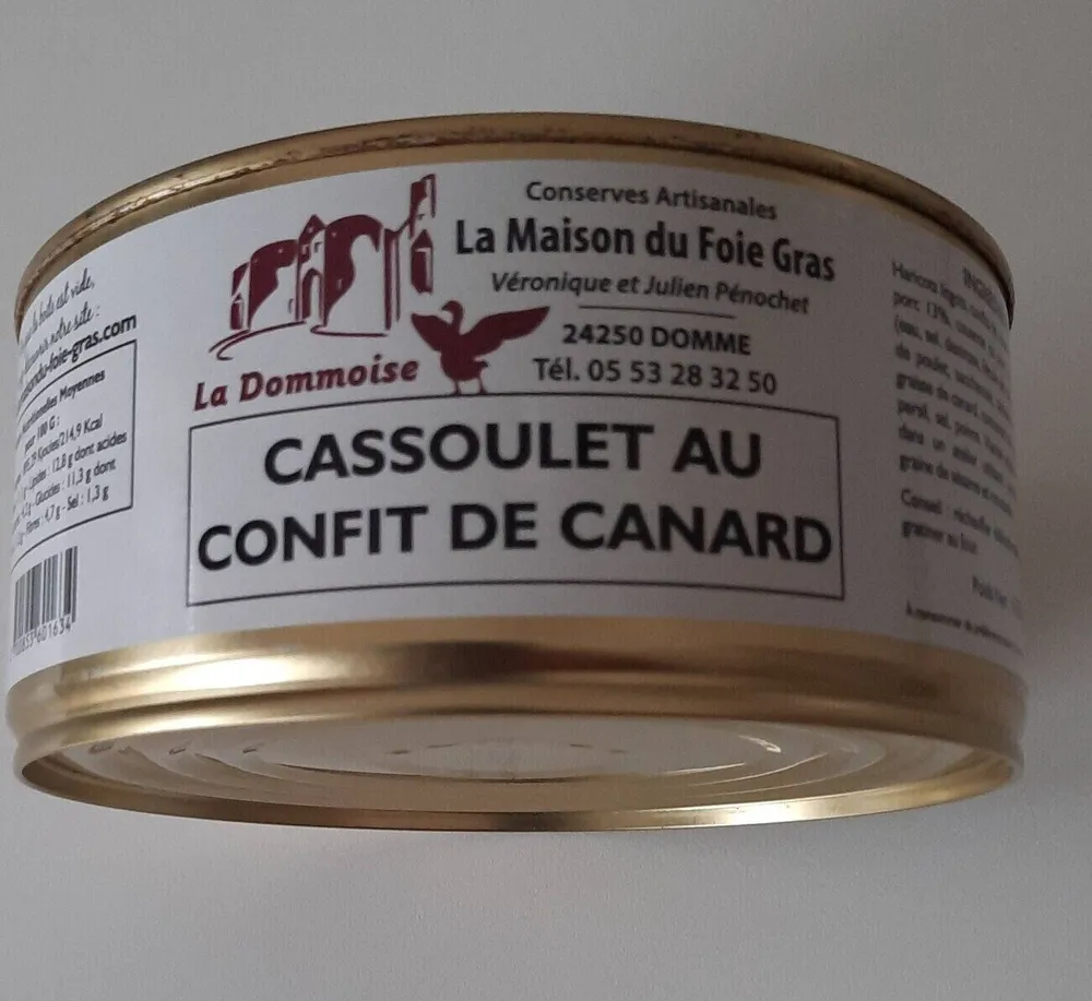 Cassoulet au confit de canard