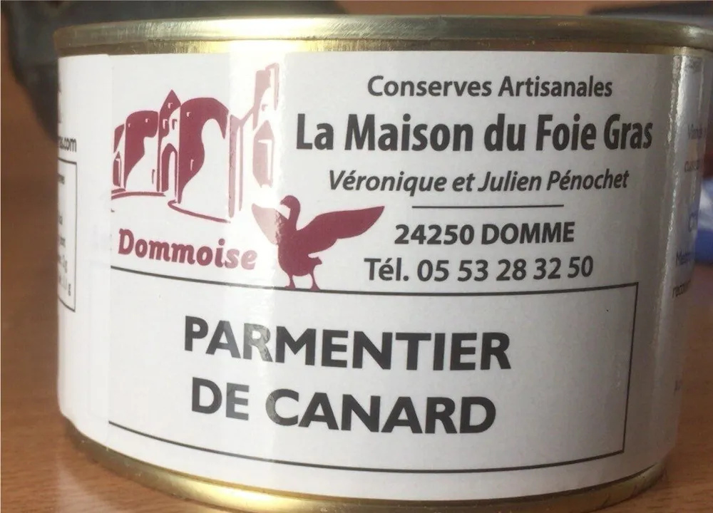 Parmentier de canard