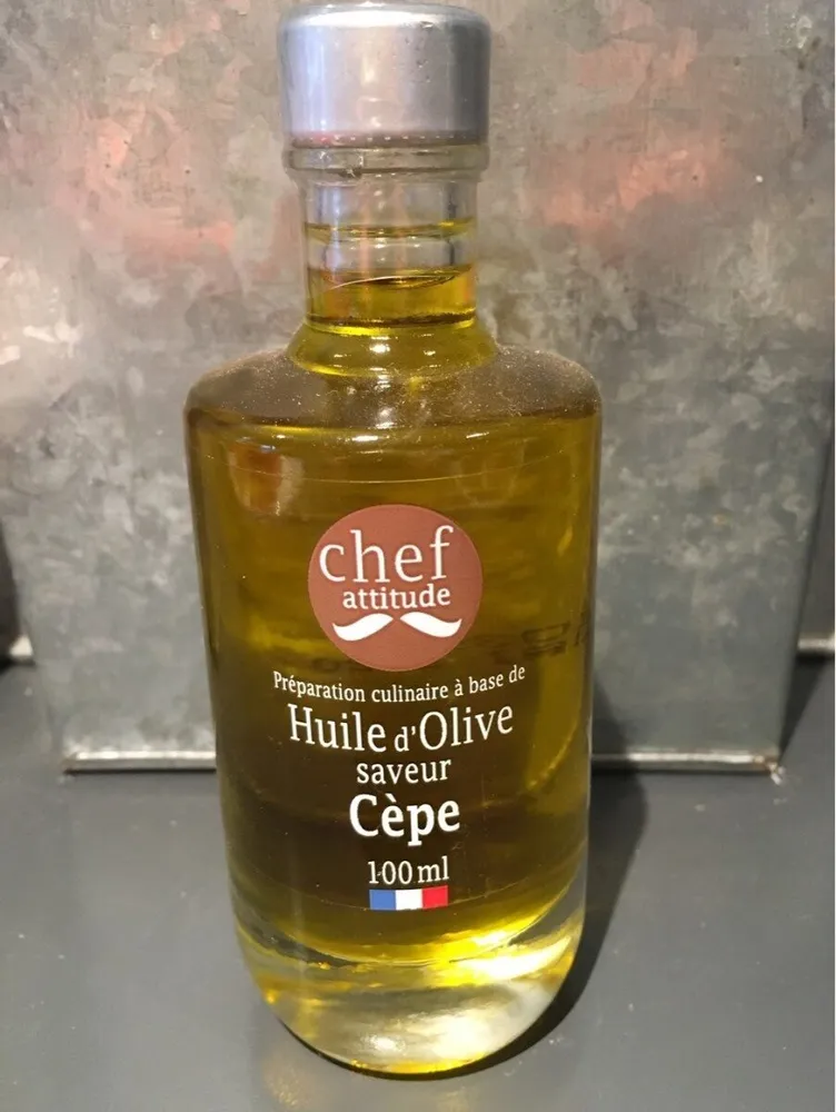 Huile d'olive saveur cèpe