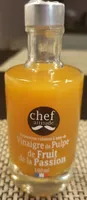 Vinaigre de pulpe de fruit de la passion