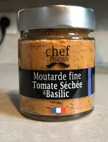 Moutarde fine tomate sechée et basilic