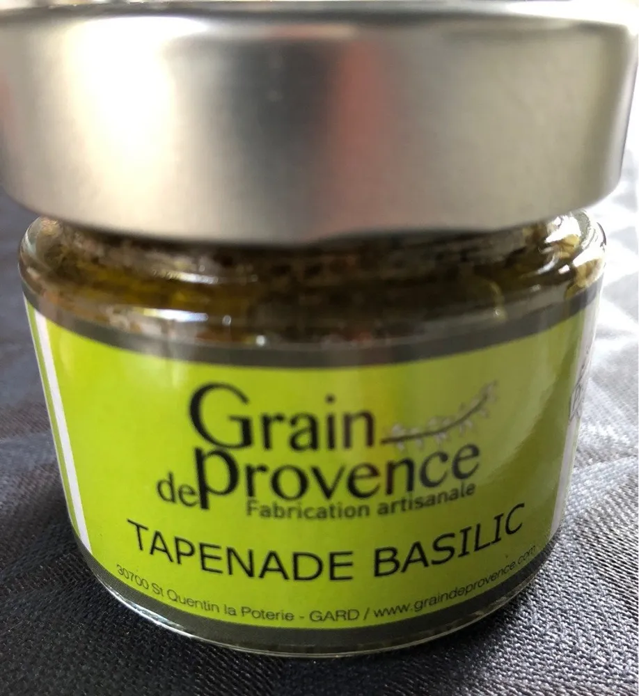 Tapenade basilic