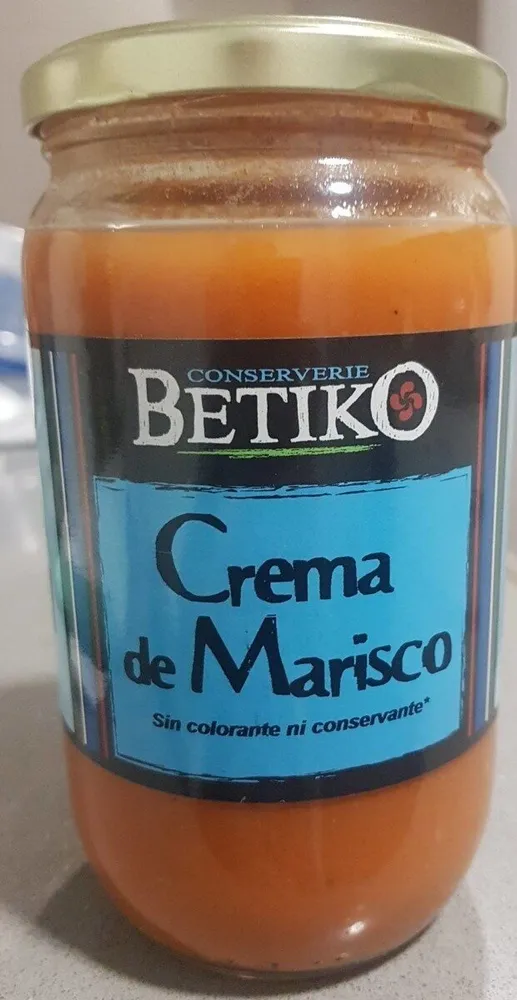 Crema de marisco