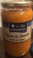 Bisque de homards cuisinée au Cognac