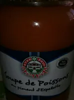 Soupe de poissons au piment d'Espelette