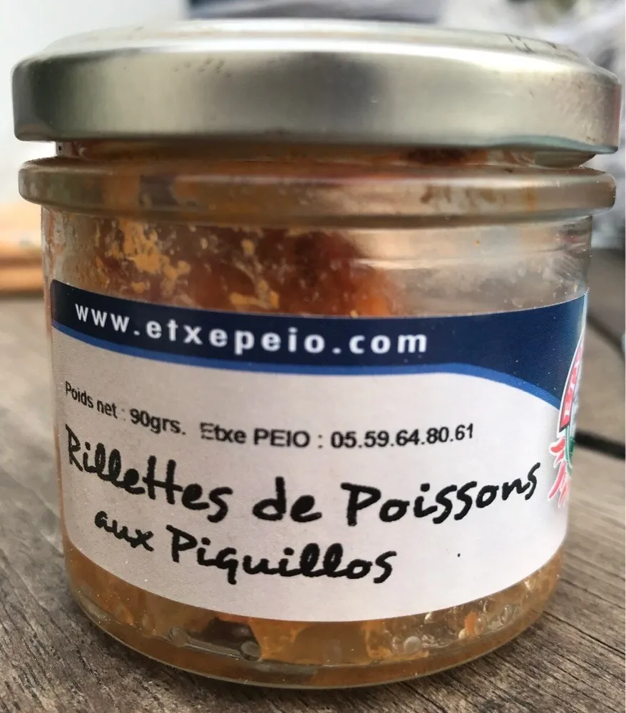 Rillettes de Poissons aux Piquillos