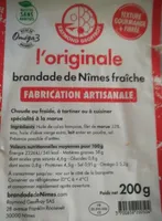 Brandade de Nîmes fraîche