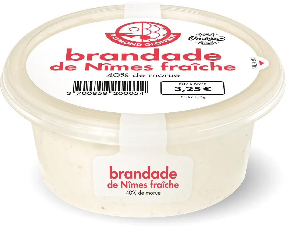 Brandade de Nîmes fraîche Raymond Geoffroy
