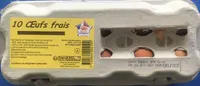 10 oeufs frais