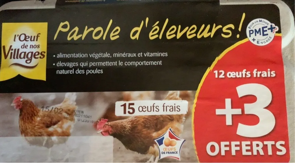 L’oeuf de nos villages