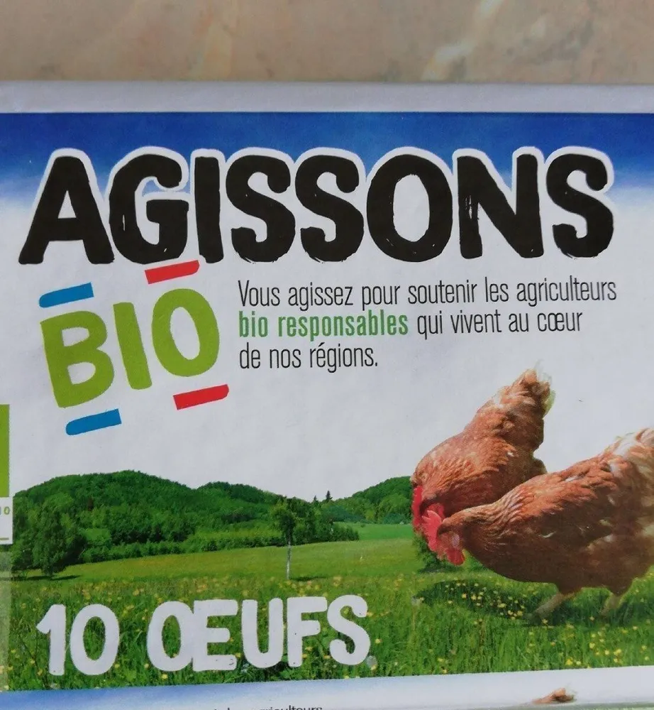 10 œufs bio