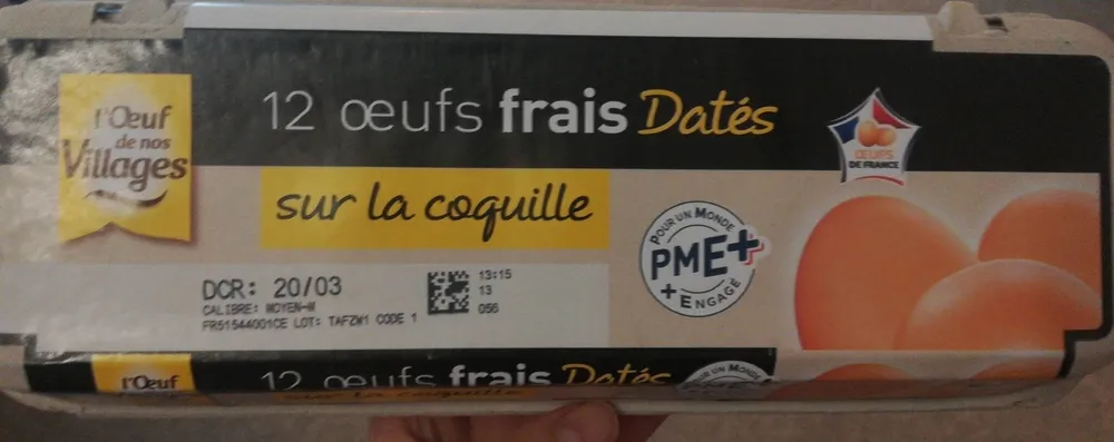 sur la coquille. egg
