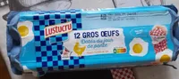 12 GROS OEUFS Datés du jour de ponte