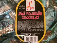 Mini fourrés chocolat