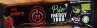 Barre Energétique Bio Avec 35% De Cranberries