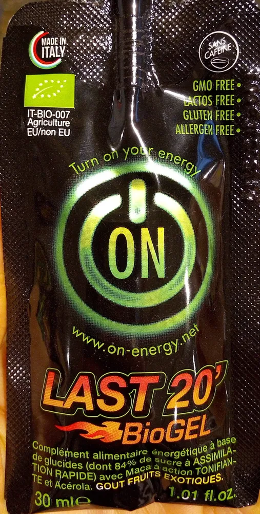 Gel Last 20 Min Bio - 30 ML - On Energy