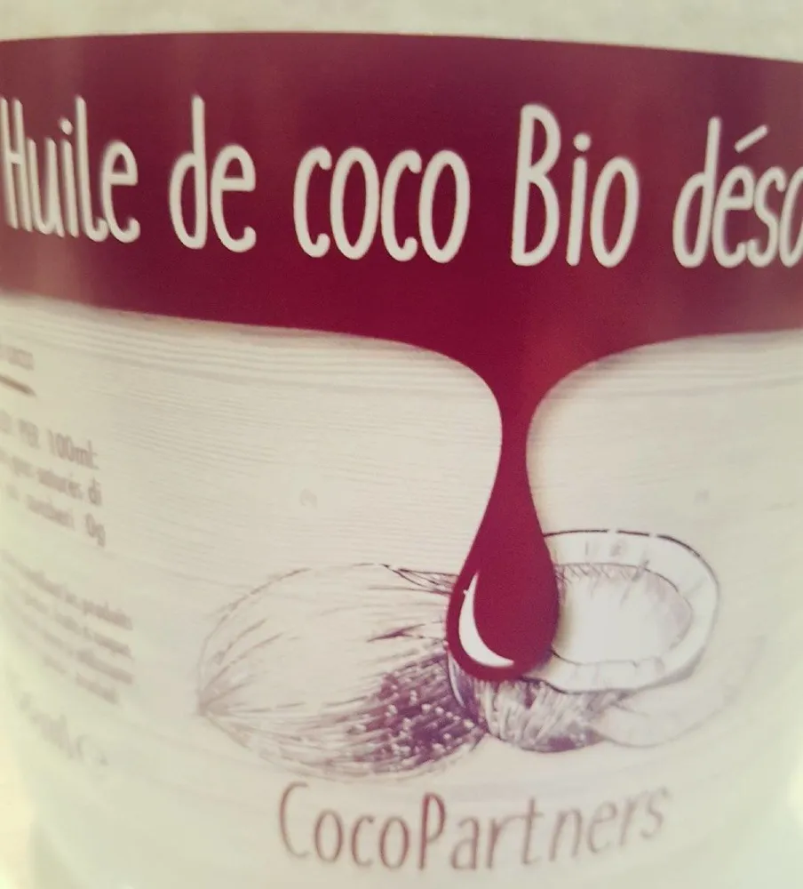 Huile de coco désodorisée