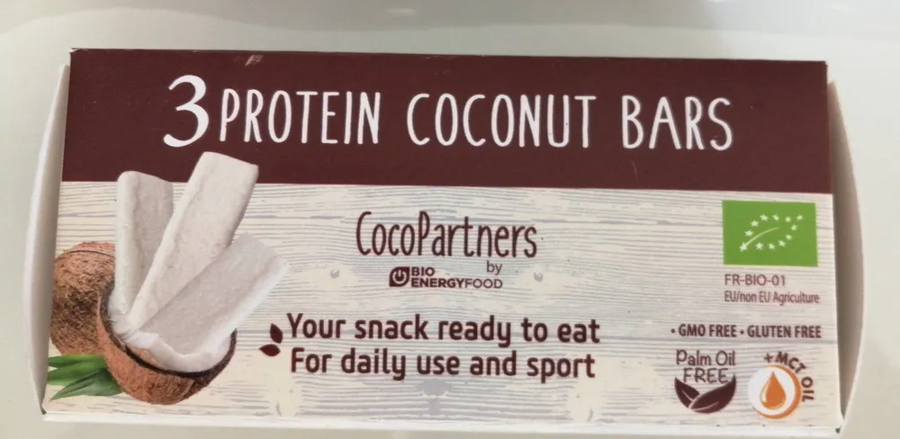Barres de protéines à la noix de coco