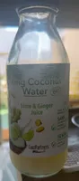 KING COCONUT WATER Lime & Ginger Juice