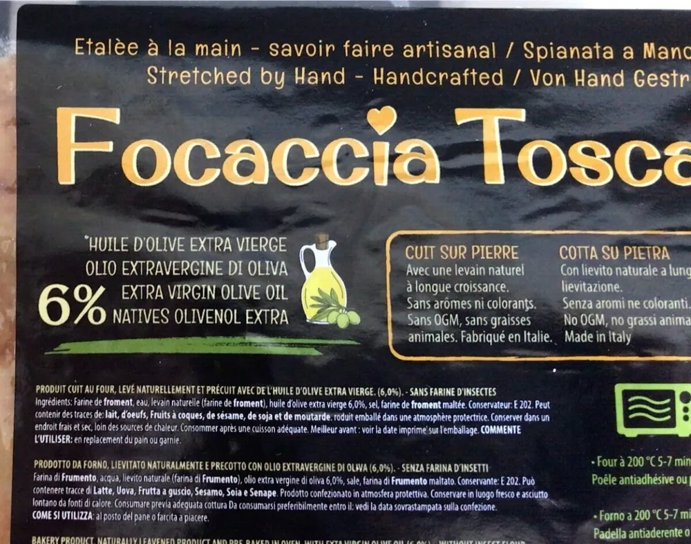 Focaccia Toscana