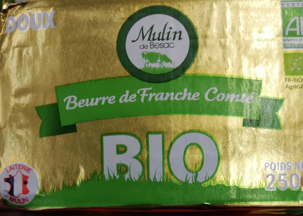Beurre de Franche Comté bio