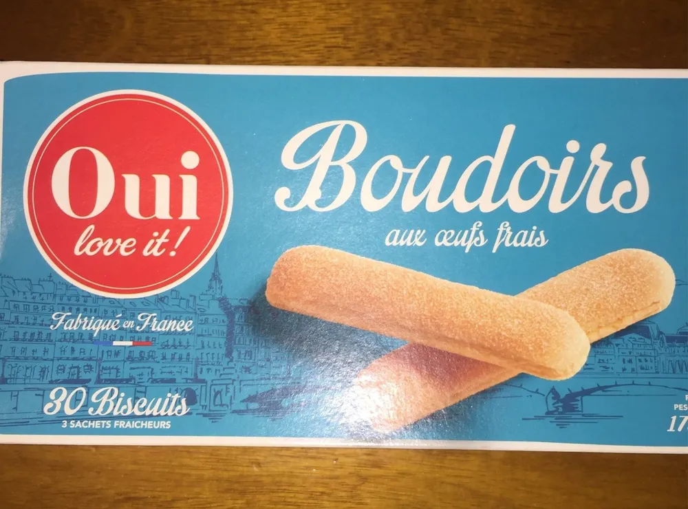 Boudoirs aux oeufs frais