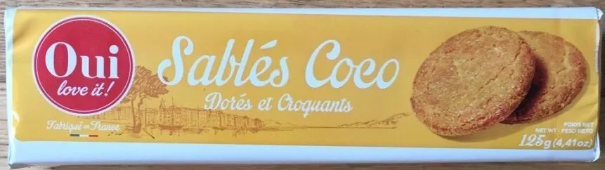 Sablés Coco