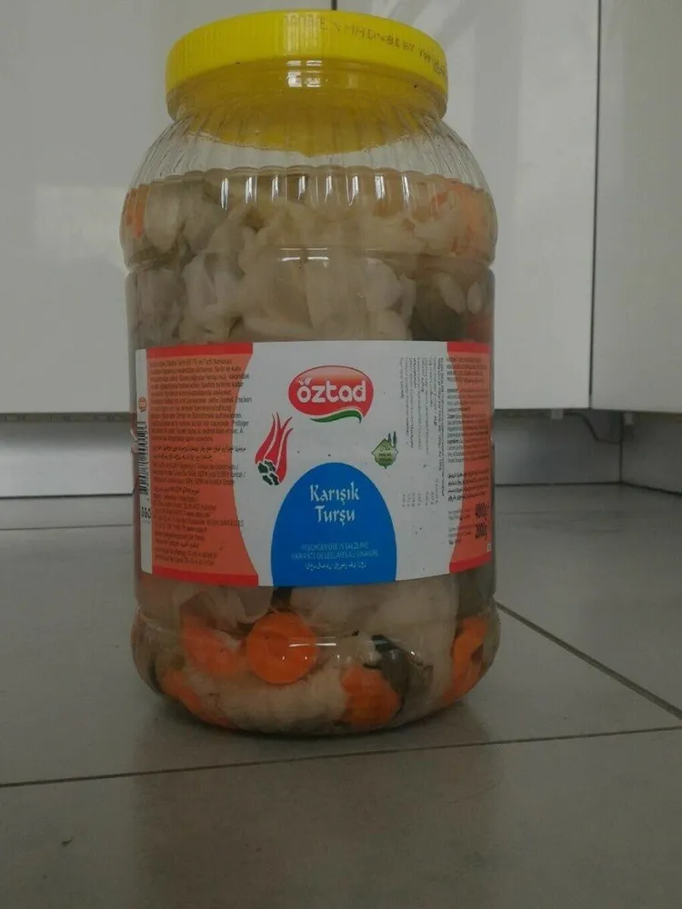 Variante de légumes au vinaigre pasteurisé