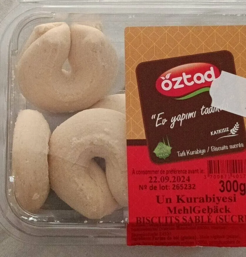 Biscuits sablé sucré