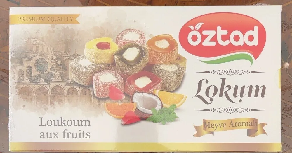 Loukoum aux fruits