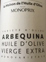 Huile d'olive Arbequina