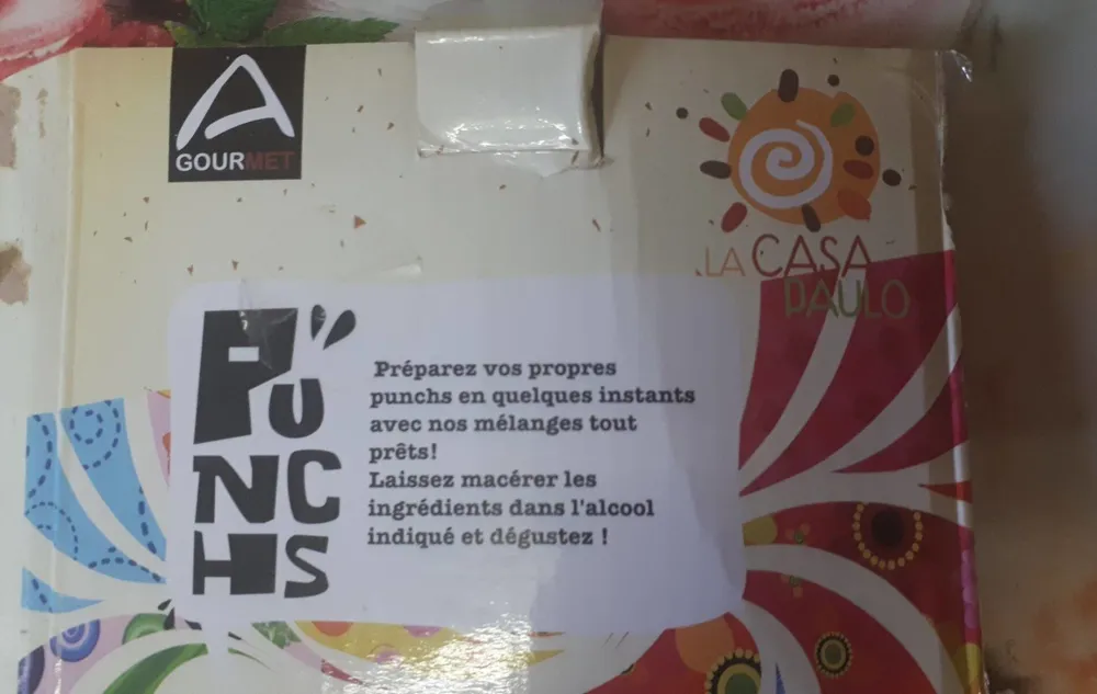 Mélange pour punch