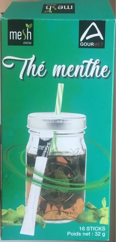 Coffret menthe thé en sticks