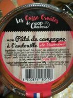 Pâté de campagne à l'andouille de Guemene