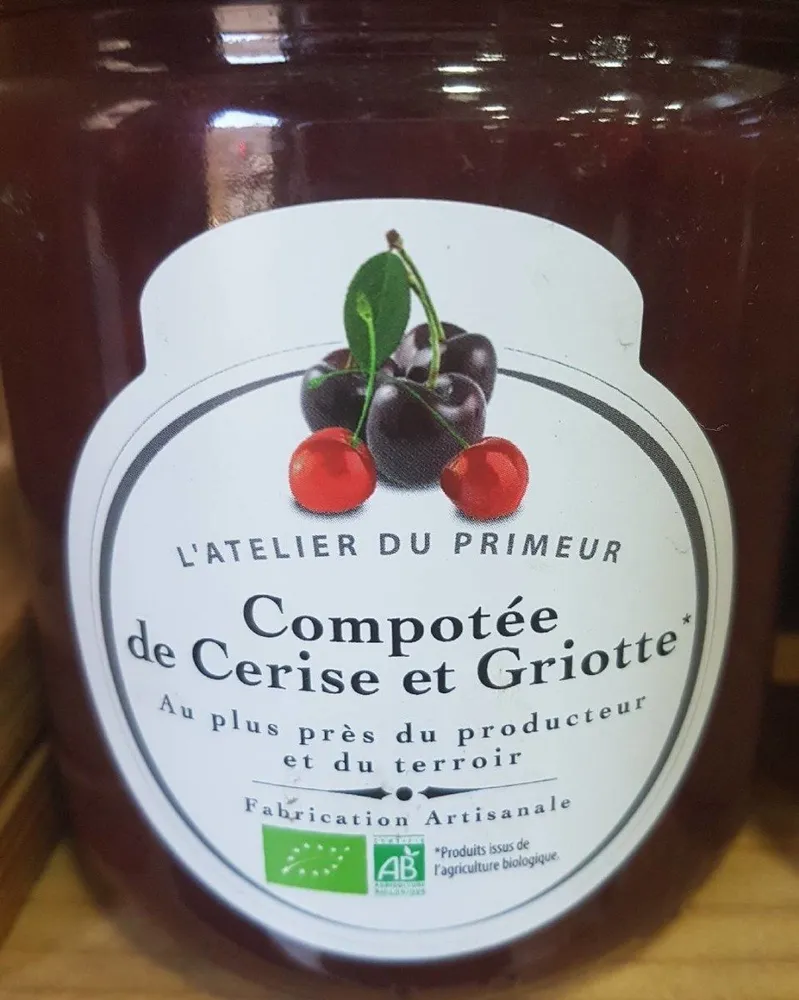 Compotée de cerise et griotte