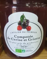 Compotée de cerise et griotte