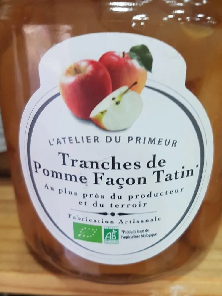 Tranches de pomme façon Tatin