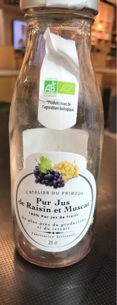 Pur Jus de Raisin et Muscat