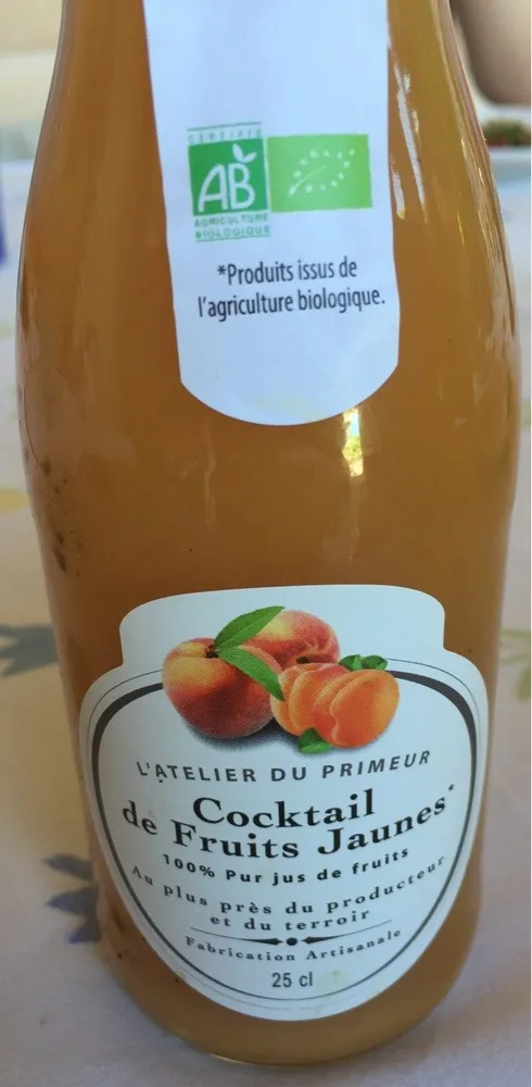 Cocktail de fruits jaunes
